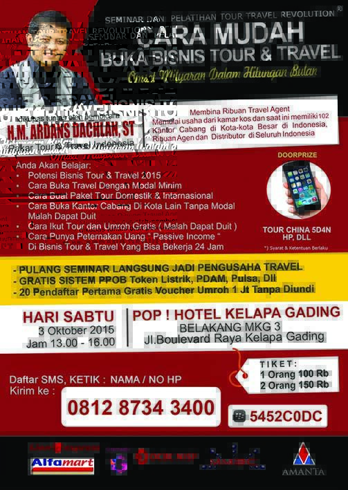ADA APA DI HARI SABTU 3 OKTOBER 2015?