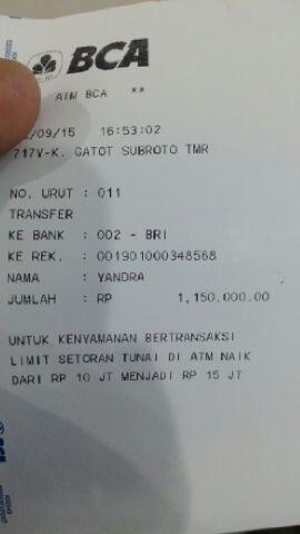 Penipuan Online Shop &quot;Agita Shop&quot;