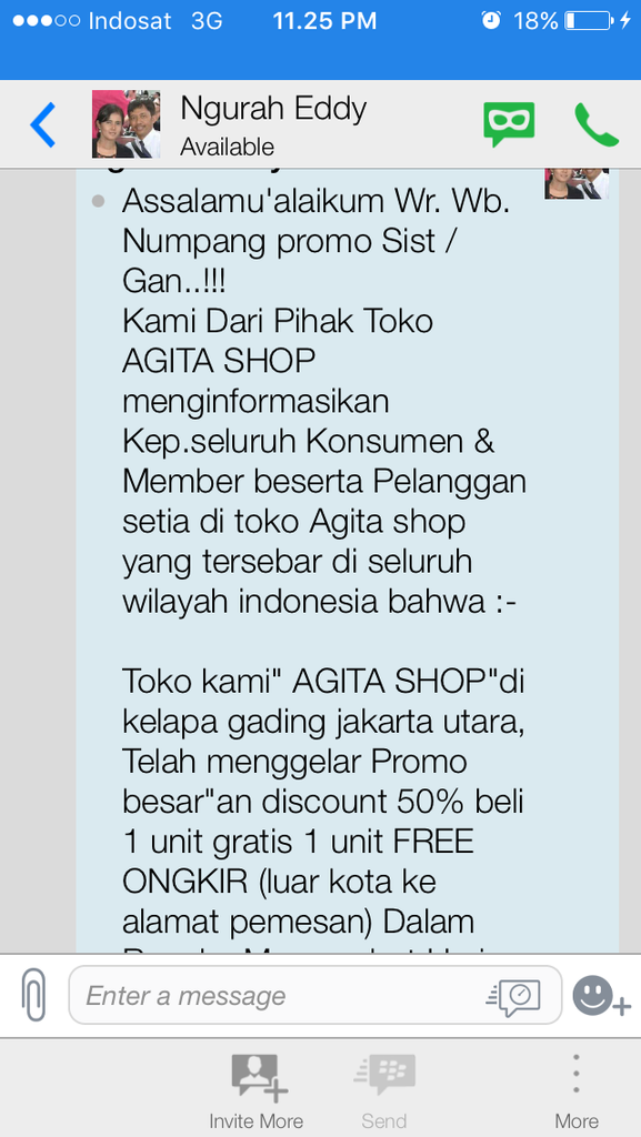 Penipuan Online Shop &quot;Agita Shop&quot;