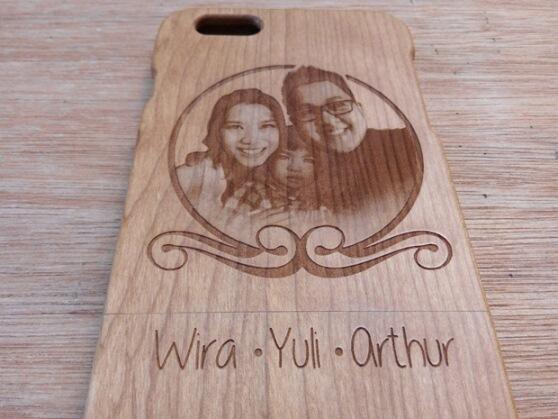 Wood Case HTC, Nexus, iPhone, Oneplus, Samsung, LG - CUSTOM CASE LASER ENGRAVING