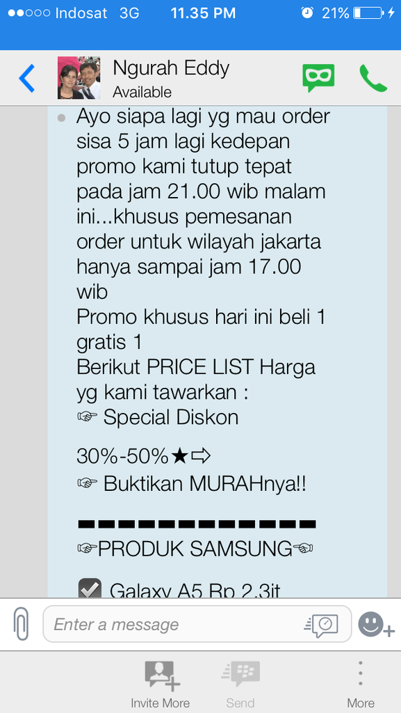 Penipuan Online Shop &quot;Agita Shop&quot;