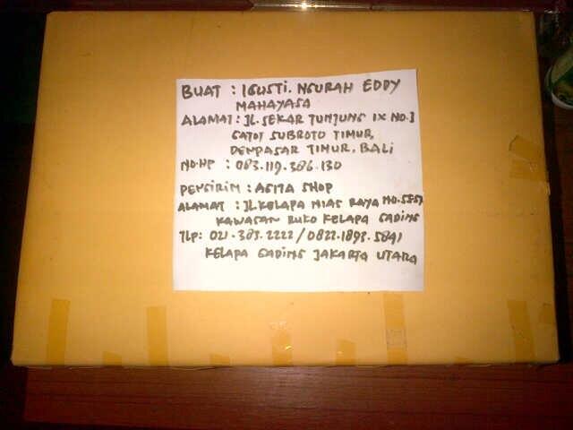 Penipuan Online Shop &quot;Agita Shop&quot;