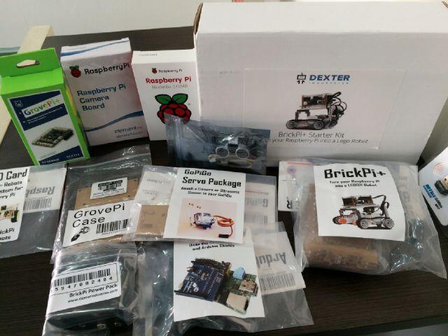 bingung raspberry pi B+ for brickPi lego robot