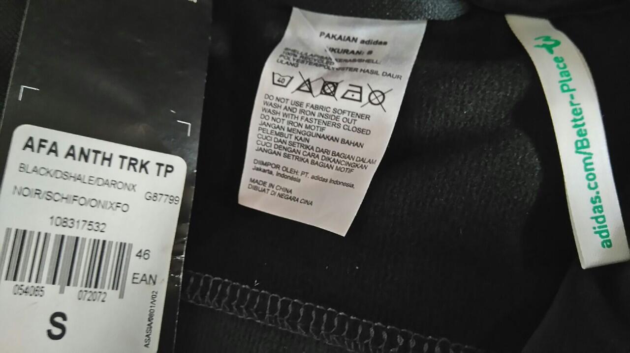 ORIGINAL ADIDAS ANTHEM TRACKTOP JACKET/JACKET MURAH not firebird/nike/puma/reebok