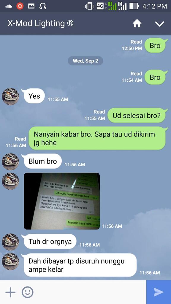 SURAT TERBUKA UNTUK PIHAK XMOD LIGHTING HEADLAMP HRV 1.8 BEKAS!