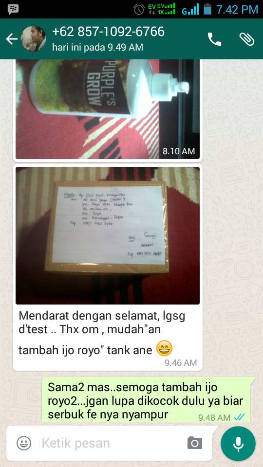 pupuk cair aquascape PURPLE'S GROW