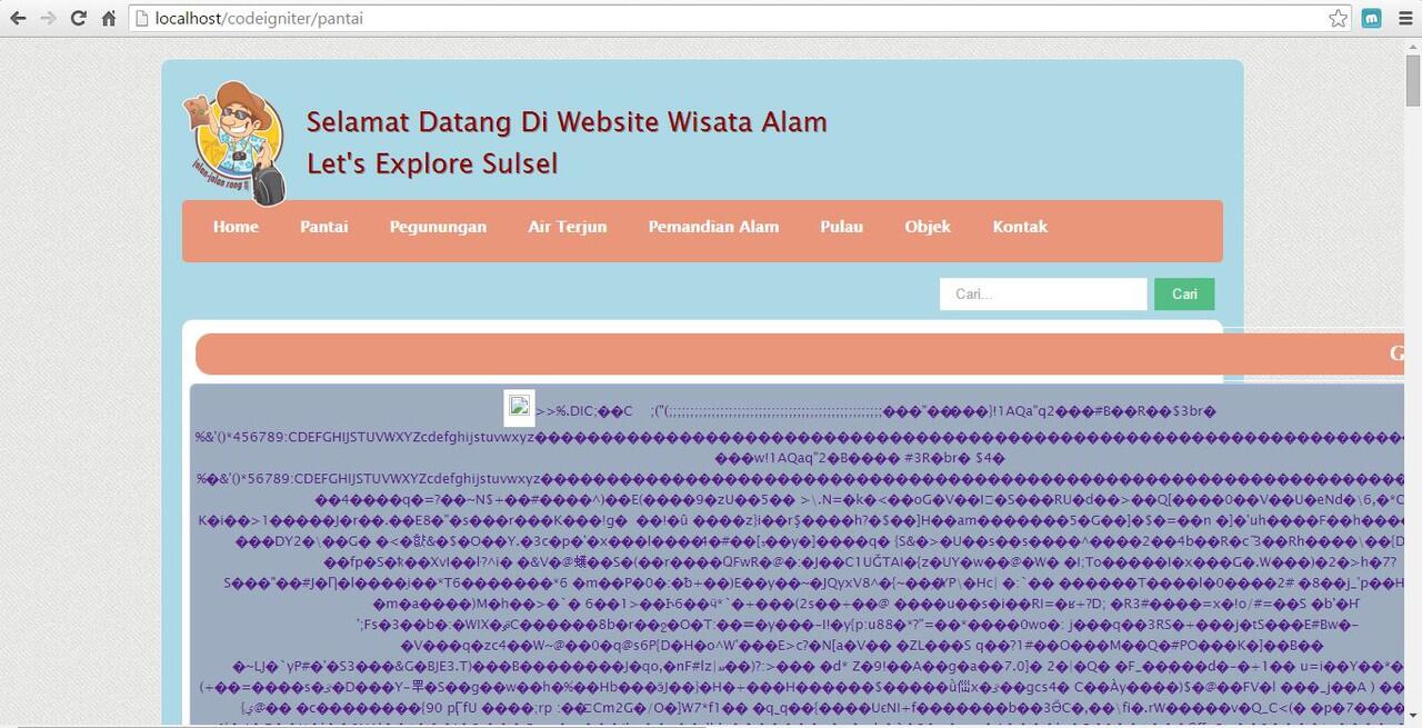 &#91;ASK&#93; Menampilkan gambar dari database ke web dengan codeigniter