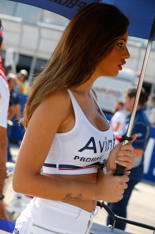 Paddock Girl MotoGP 2015 GP Aragon Spanyol