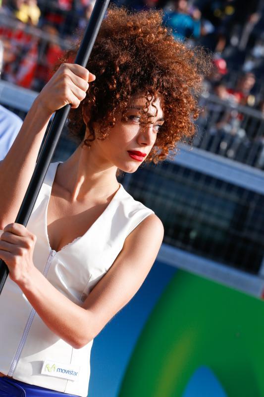 Paddock Girl MotoGP 2015 GP Aragon Spanyol