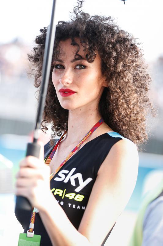 Paddock Girl MotoGP 2015 GP Aragon Spanyol