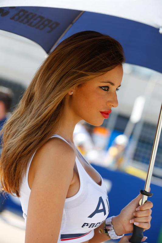 Paddock Girl MotoGP 2015 GP Aragon Spanyol