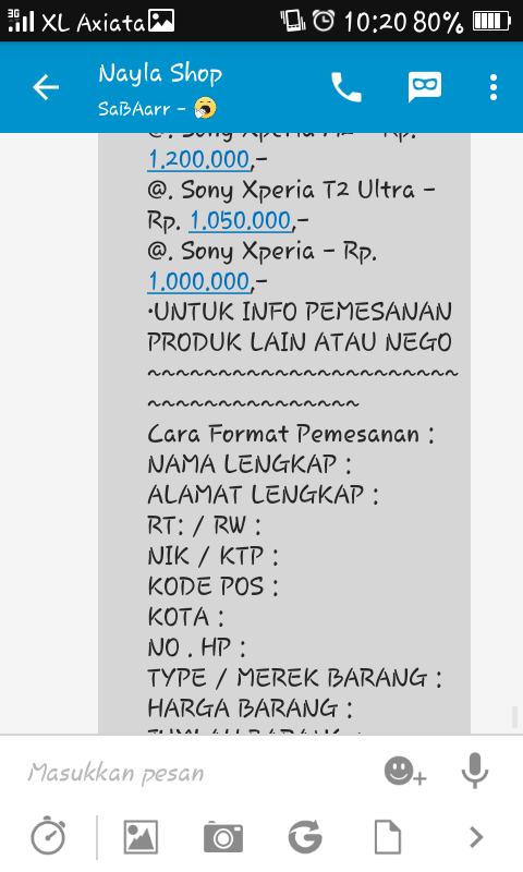 nih gan update-an,korban yg memaksa penipu buat diisengin