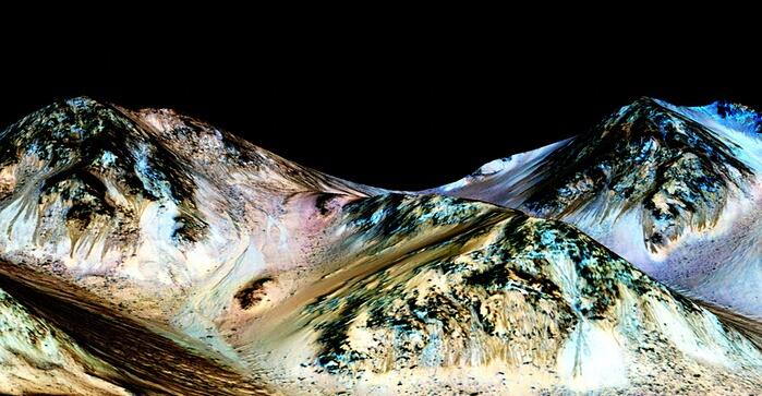 Nasa scientists find evidence of flowing water on Mars