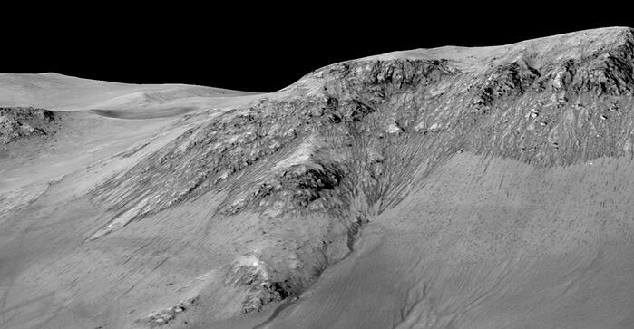 Nasa scientists find evidence of flowing water on Mars