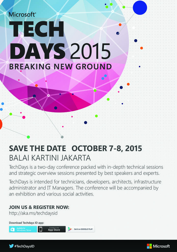 Microsoft Tech Days 2015