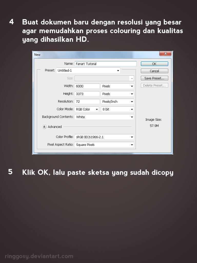 Tutorial Mewarnai Art Manga Sendiri