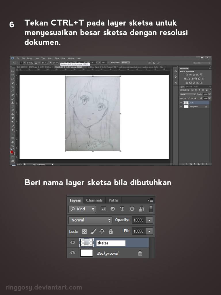 Tutorial Mewarnai Art Manga Sendiri