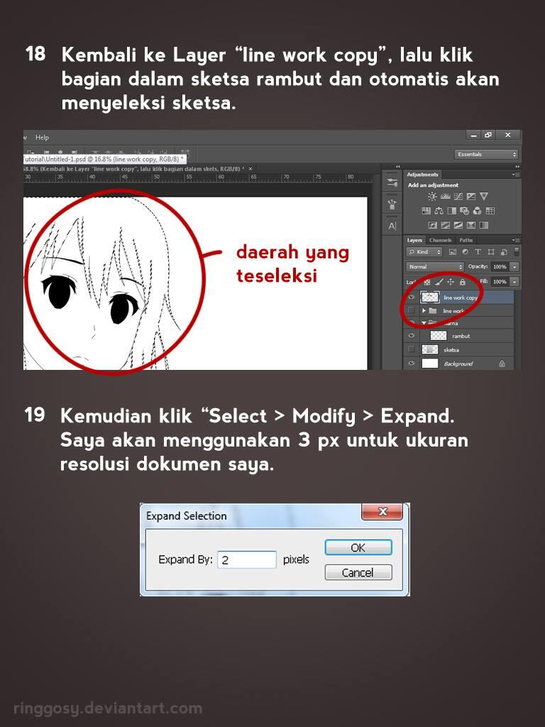 Tutorial Mewarnai Art Manga Sendiri