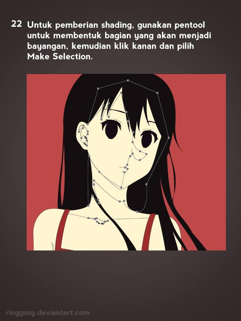 Tutorial Mewarnai Art Manga Sendiri