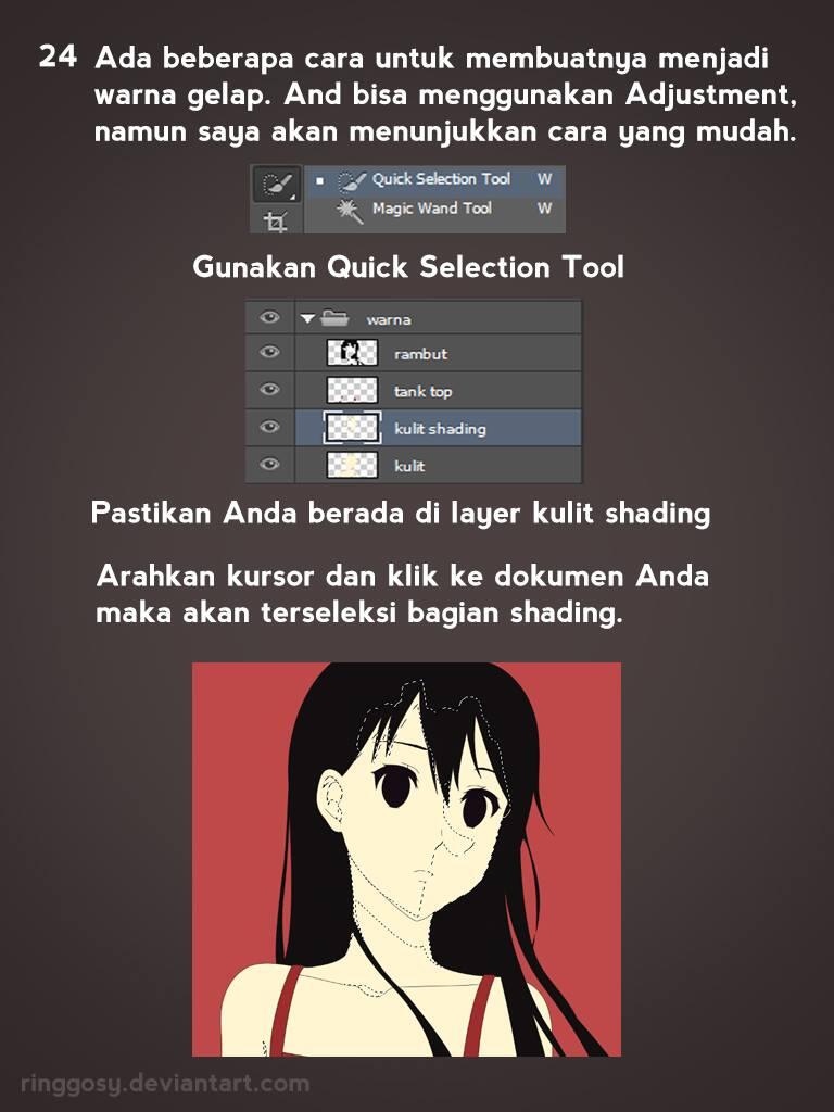 Tutorial Mewarnai Art Manga Sendiri