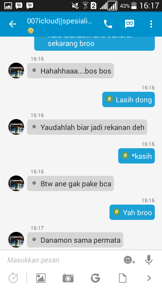 Surat Terbuka Penipuan Online Atas nama Mardianto Rek Danamon