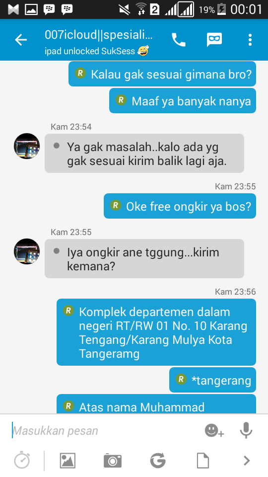 Surat Terbuka Penipuan Online Atas nama Mardianto Rek Danamon