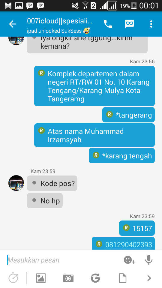 Surat Terbuka Penipuan Online Atas nama Mardianto Rek Danamon