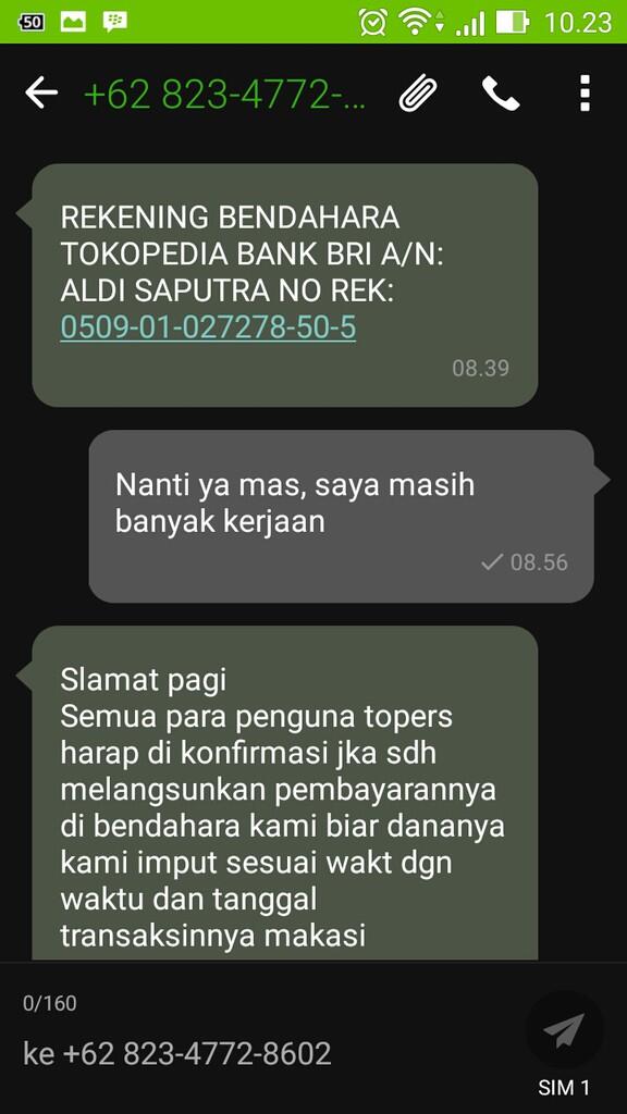 Terima Kasih Tokopedi*a !!!