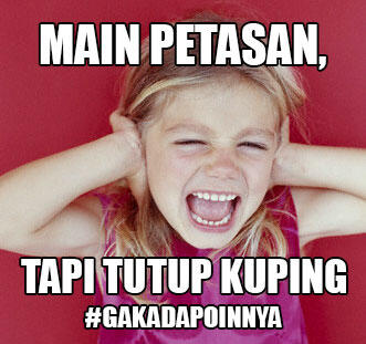 Inilah 6 Meme #gakadapoinnya Yang Menghebohkan Jagad Raya Sosial Media, Cek Gan! 