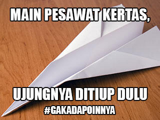 Inilah 6 Meme #gakadapoinnya Yang Menghebohkan Jagad Raya Sosial Media, Cek Gan! 