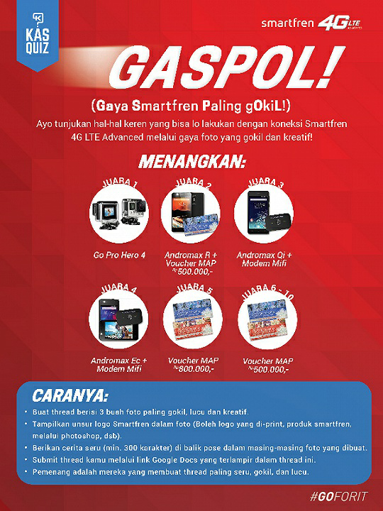  &#91;KASQUIZ GASPOL&#93; Saking Ngebutnya Ane Ampe Lupa Nggak Sendirian Gan!)