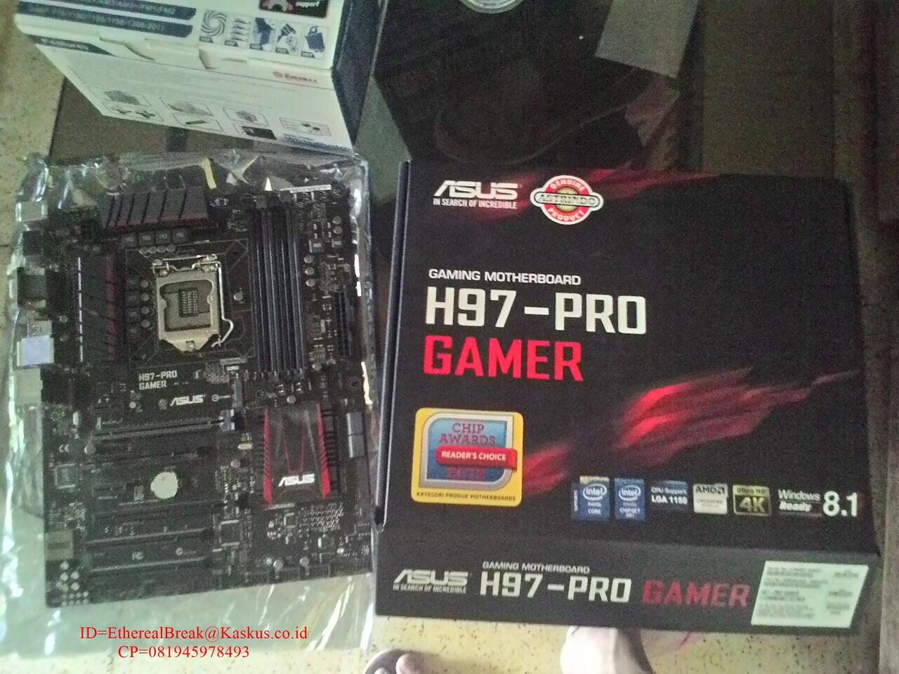 Jual ASUS H97 PRO GAMER Bisa COD MALANG Kota