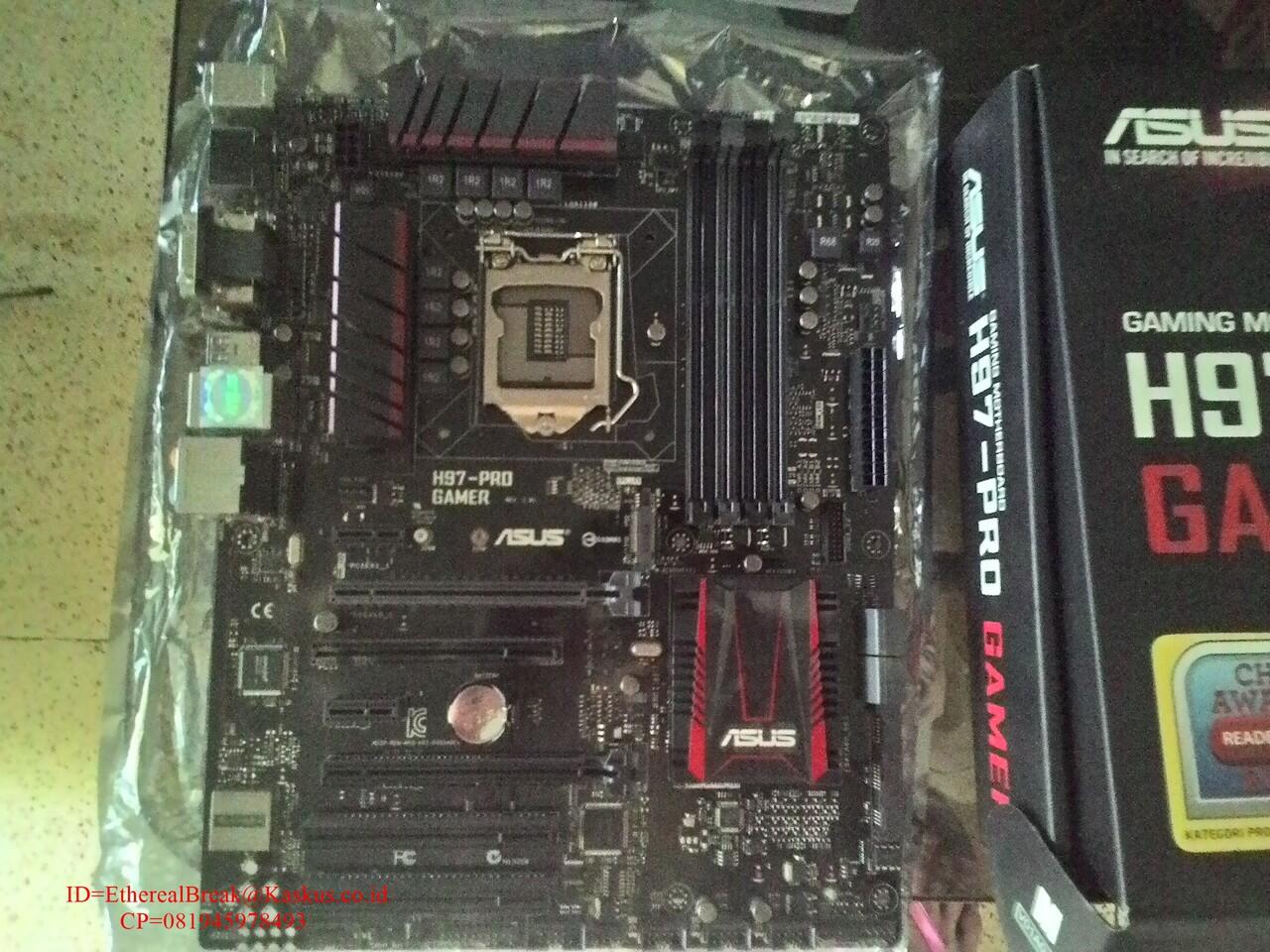 Jual ASUS H97 PRO GAMER Bisa COD MALANG Kota