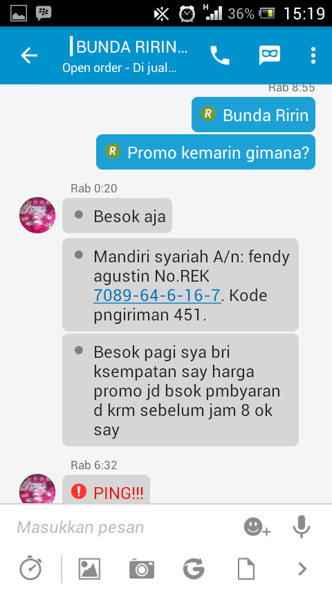 Penipuan Karpet Set Online PIN BB 2b47a82e