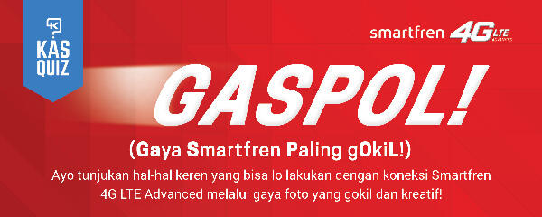 &#91;KASQUIZ GASPOL&#93; Menikmati Jaringan 4G LTE di Era Perkembangan Smartphone