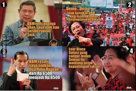 Masih ingat dengan hal-hal yang dilakukan mereka sebelum berkuasa....