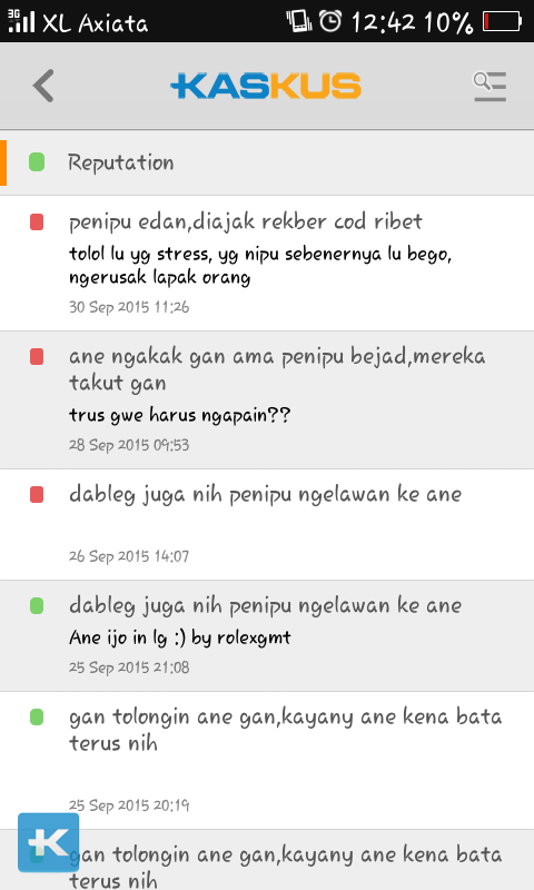 gan ane abis dibata ama penipu yg udah ane isengin gan
