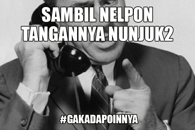 Inilah 6 Meme #gakadapoinnya Yang Menghebohkan Jagad Raya Sosial Media, Cek Gan! 