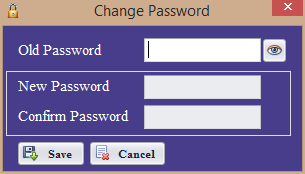 Safe account. Old password New password. Sincron.