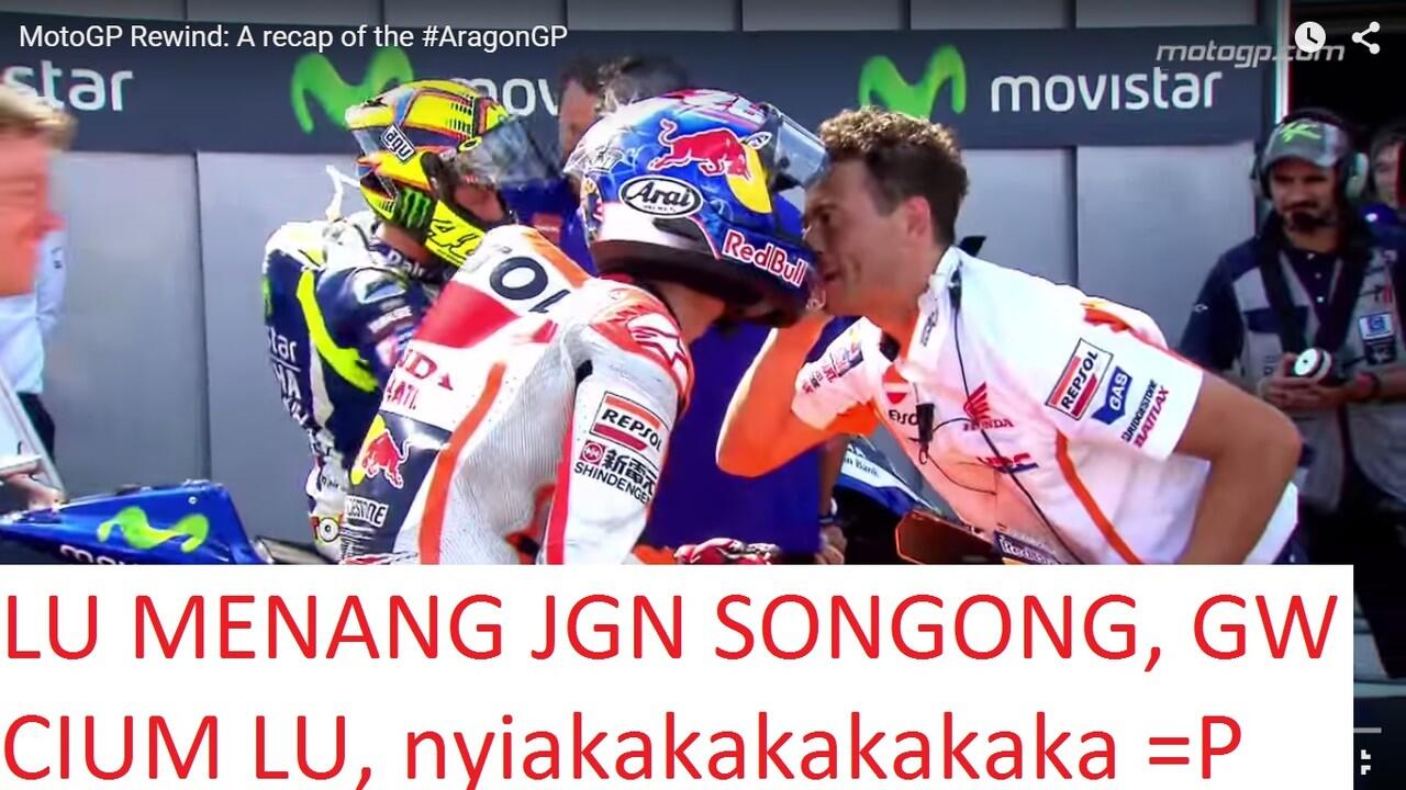 Abis Menang Posisi ke 2 Dani Pedrosa mau di cium cowoooo!!! whatt?!?!?!?! &#91;PIC&#93;