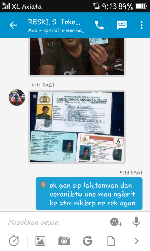 update dri laporan agan gusfirm dan F4thuRz 