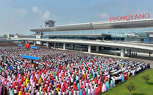 Intip Megahnya Bandara di Korea Utara