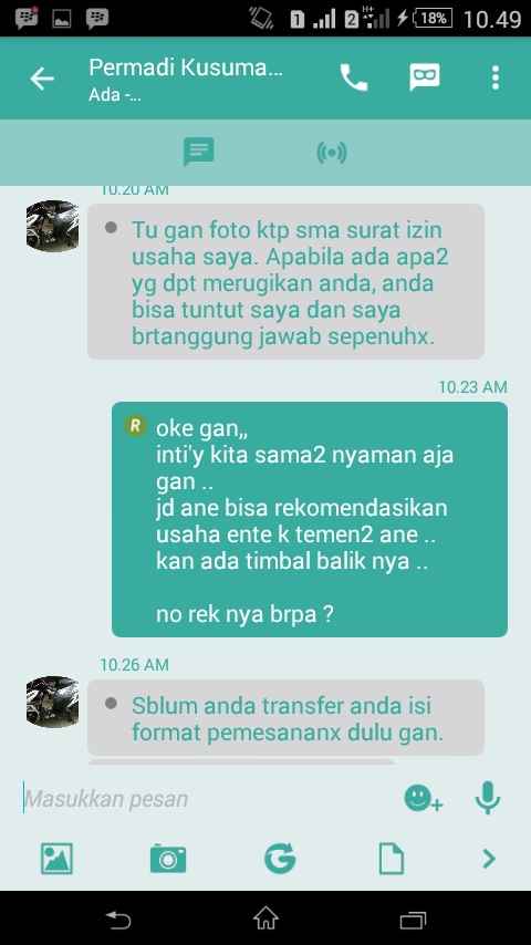 Pelajaran buat sang penipu amatiran ! Cekibroot gan