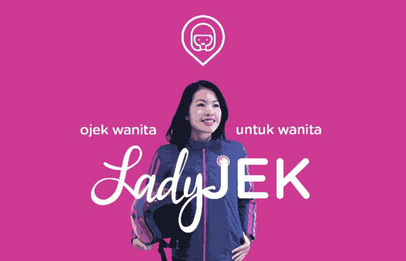 Satu lagi layanan ojek terbaru ♥ Ladyjek ♥ (Layanan ojek khusus wanita)