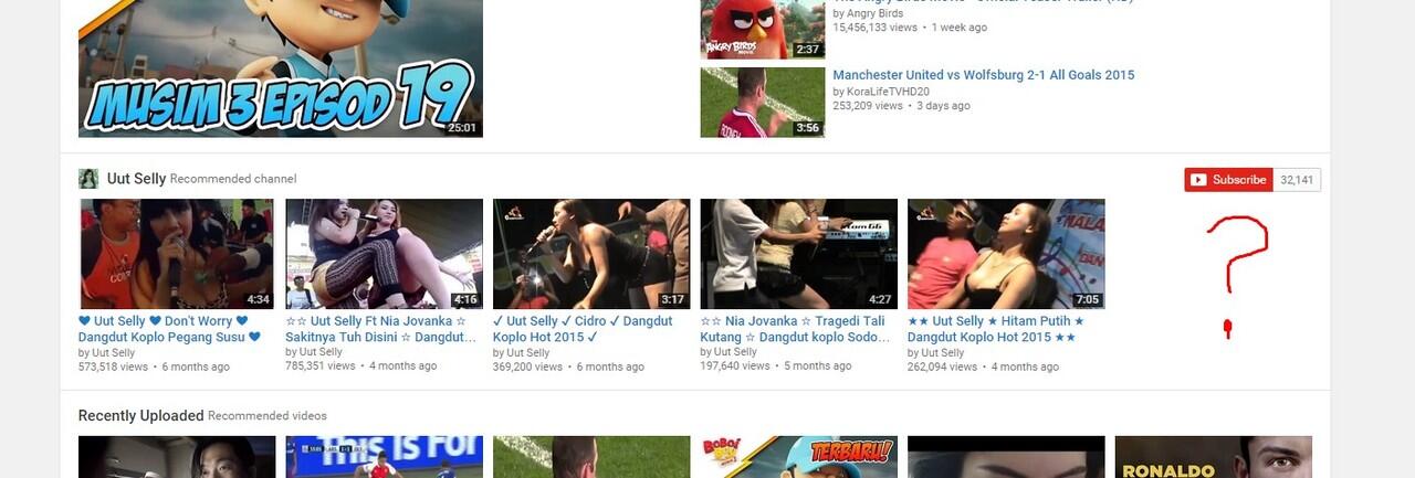&#91;WTF&#93; Sekarang Youtube kok kaya Youp*rn ya ?