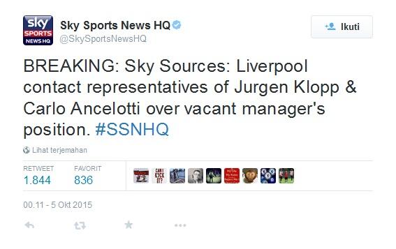 Liverpool Pecat Brendan Rodgers dari Kursi Manajer