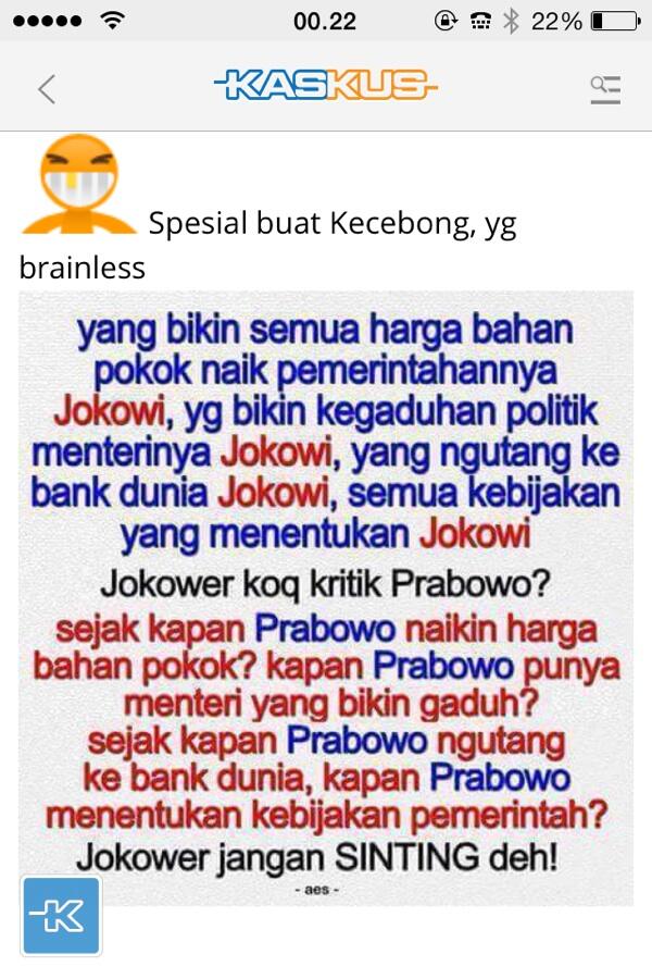 &#91;Kecebong INSYAF&#93; Mantan Juru Kampanye Jokowi Ajak Rakyat Cabut Mandat Presiden