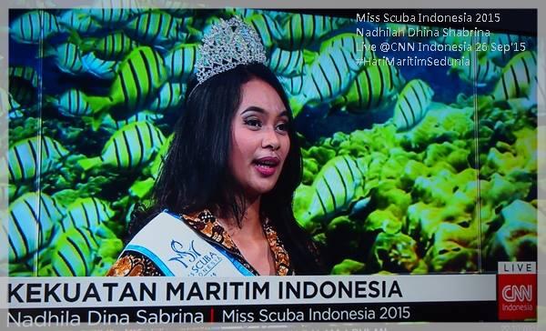 Miss Scuba Indonesia 2015 Live @ CNN Indonesia