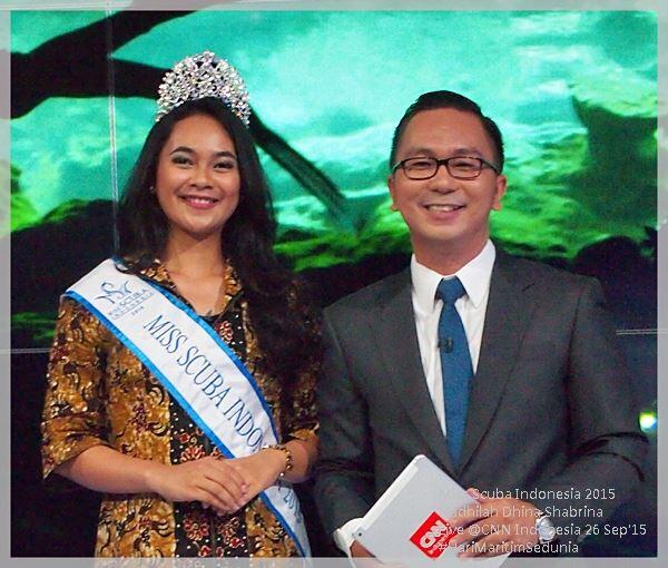 Miss Scuba Indonesia 2015 Live @ CNN Indonesia