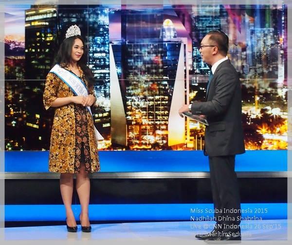 Miss Scuba Indonesia 2015 Live @ CNN Indonesia